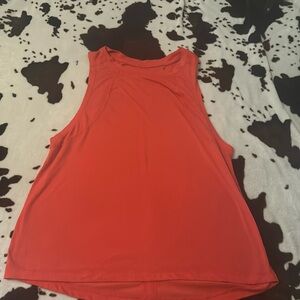 Red athletic top
